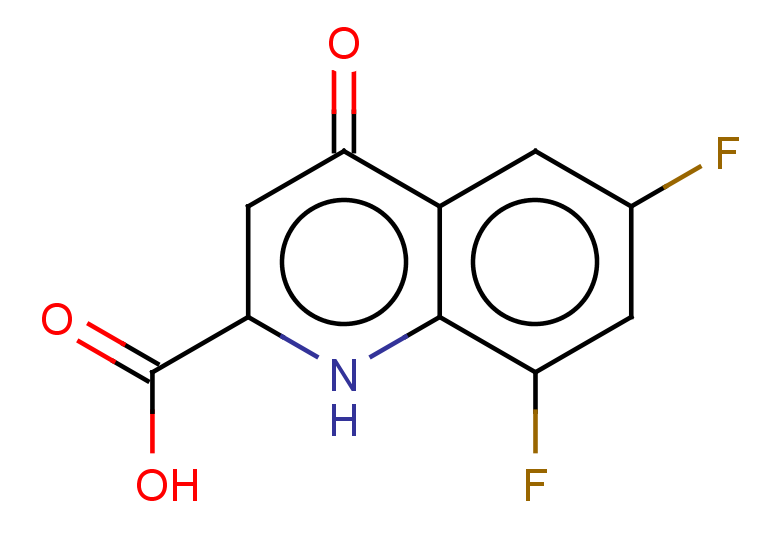 6,8-difluoro-4-oxo-1,4-dihydroquinoline-2-carboxylic acid
