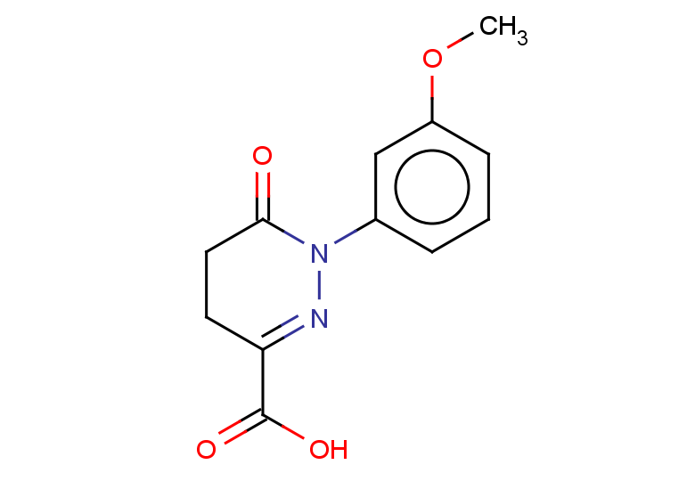 1-(3-methoxyphenyl)-6-oxo-1,4,5,6-tetrahydropyridazine-3-carboxylic acid
