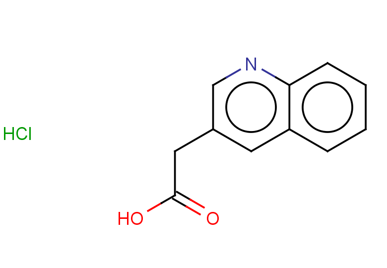 2-(quinolin-3-yl)acetic acid hydrochloride