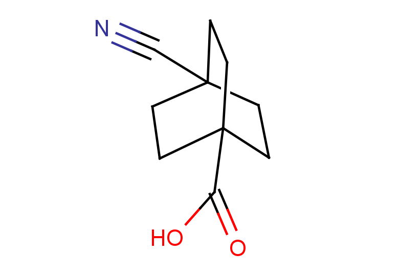 4-cyanobicyclo[2.2.2]octane-1-carboxylic acid
