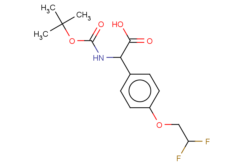 2-{[(tert-butoxy)carbonyl]amino}-2-[4-(2,2-difluoroethoxy)phenyl]acetic acid