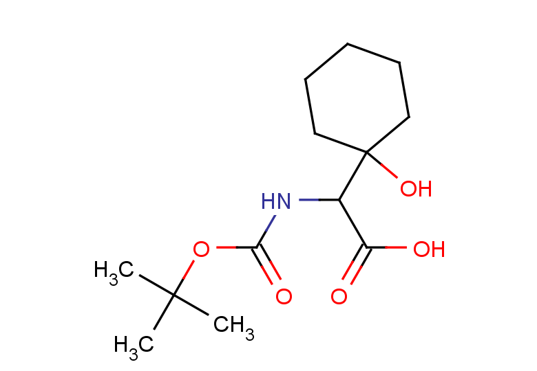 2-{[(tert-butoxy)carbonyl]amino}-2-(1-hydroxycyclohexyl)acetic acid