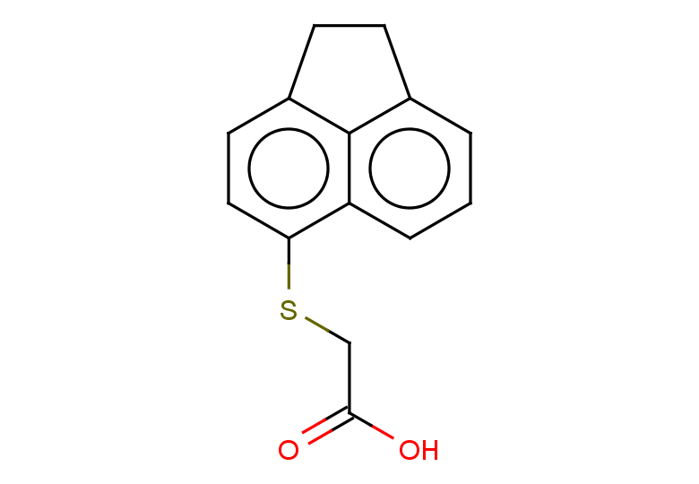 2-(1,2-dihydroacenaphthylen-5-ylsulfanyl)acetic acid