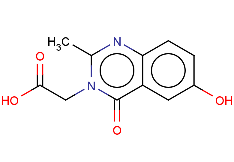 2-(6-hydroxy-2-methyl-4-oxo-3,4-dihydroquinazolin-3-yl)acetic acid