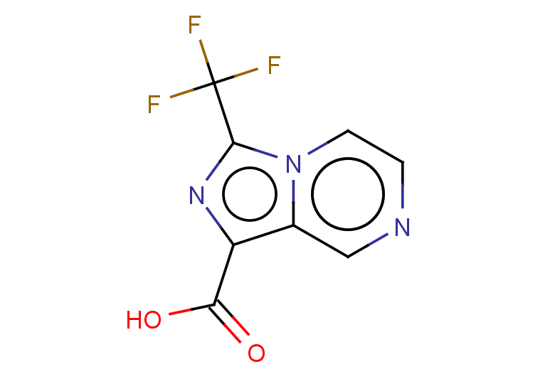 3-(trifluoromethyl)imidazo[1,5-a]pyrazine-1-carboxylic acid