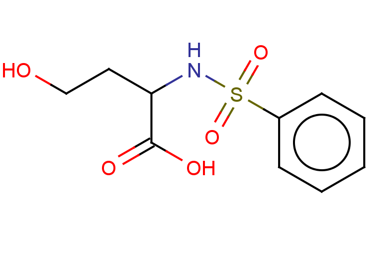 2-benzenesulfonamido-4-hydroxybutanoic acid