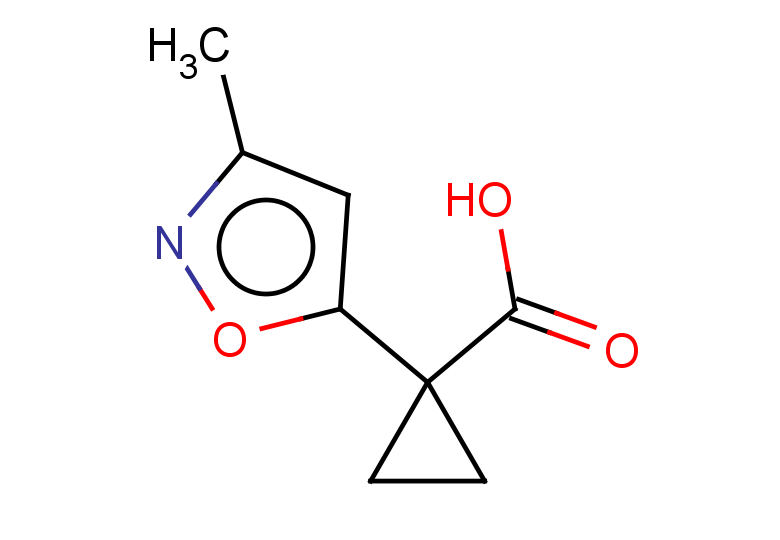 1-(3-methyl-1,2-oxazol-5-yl)cyclopropane-1-carboxylic acid