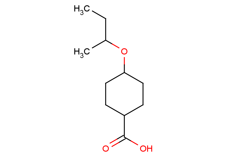 4-(butan-2-yloxy)cyclohexane-1-carboxylic acid, Mixture of isomers