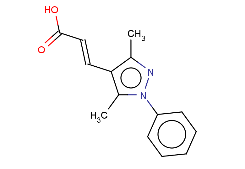 (2E)-3-(3,5-dimethyl-1-phenyl-1H-pyrazol-4-yl)prop-2-enoic acid