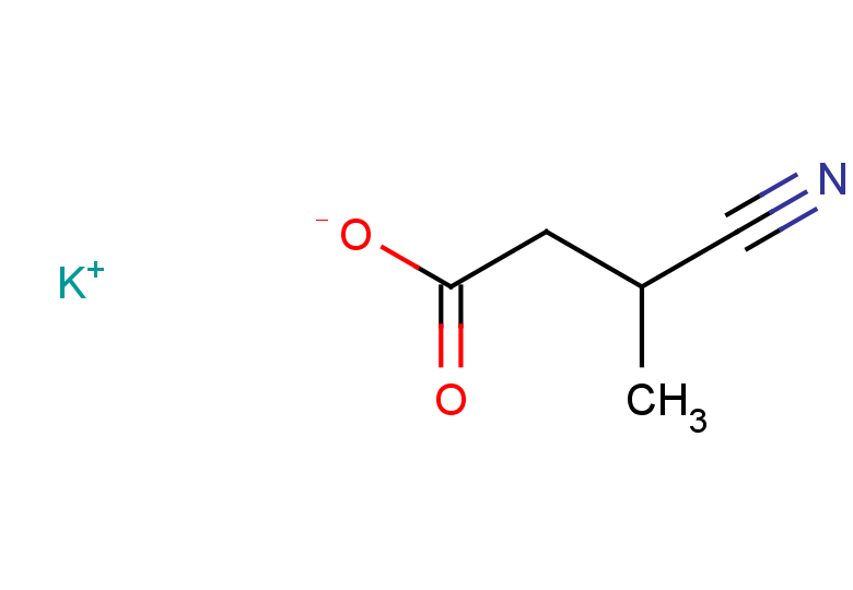 potassium 3-cyano-3-methylpropanoate