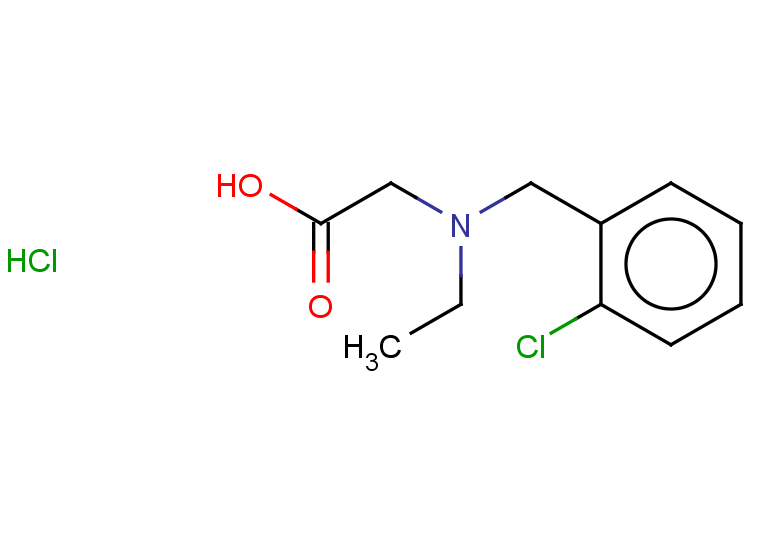 2-{[(2-chlorophenyl)methyl](ethyl)amino}acetic acid hydrochloride