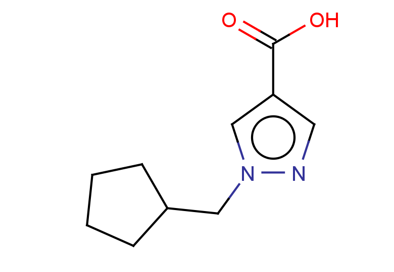 1-(cyclopentylmethyl)-1H-pyrazole-4-carboxylic acid