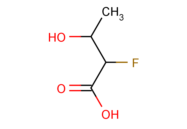 2-fluoro-3-hydroxybutanoic acid