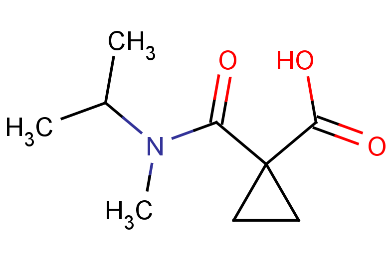 1-[methyl(propan-2-yl)carbamoyl]cyclopropane-1-carboxylic acid