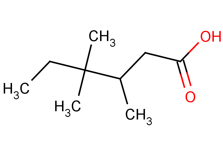 3,4,4-trimethylhexanoic acid