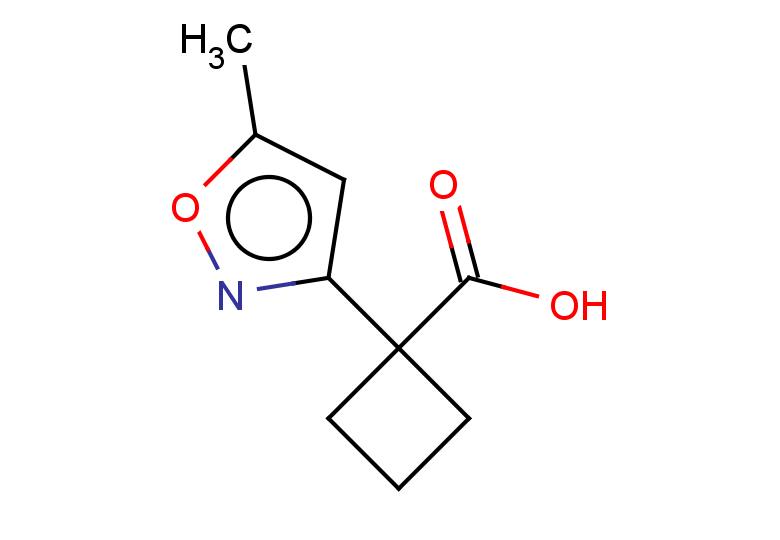 1-(5-methyl-1,2-oxazol-3-yl)cyclobutane-1-carboxylic acid