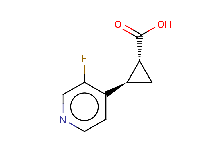 rac-(1R,2R)-2-(3-fluoropyridin-4-yl)cyclopropane-1-carboxylic acid, trans
