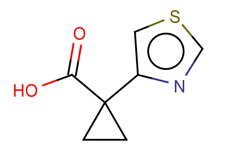 1-(1,3-thiazol-4-yl)cyclopropane-1-carboxylic acid