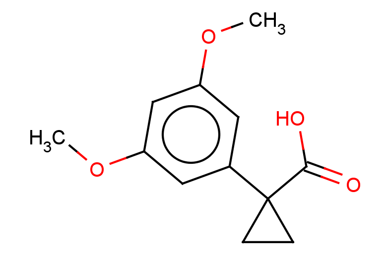 1-(3,5-dimethoxyphenyl)cyclopropane-1-carboxylic acid