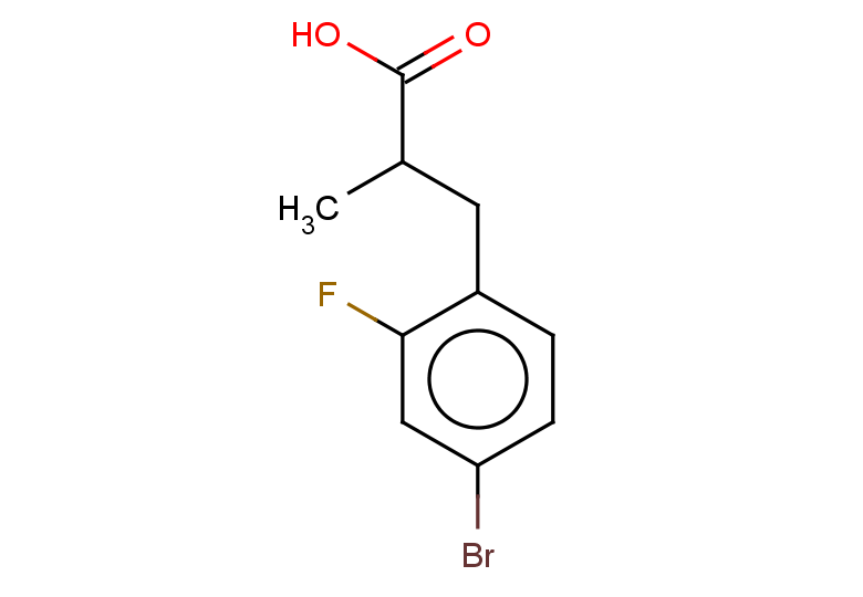 3-(4-bromo-2-fluorophenyl)-2-methylpropanoic acid