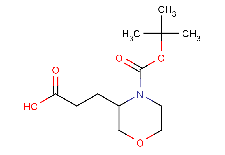 3-{4-[(tert-butoxy)carbonyl]morpholin-3-yl}propanoic acid