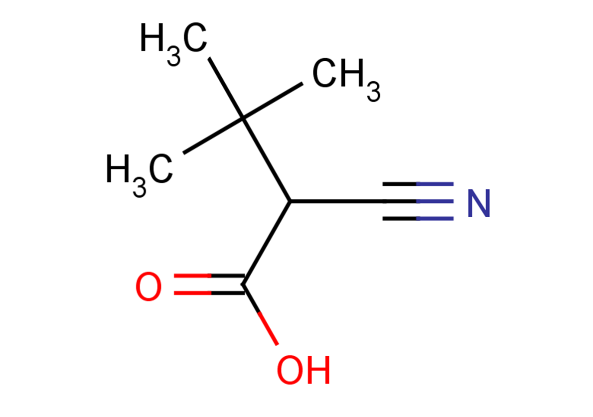 2-cyano-3,3-dimethylbutanoic acid