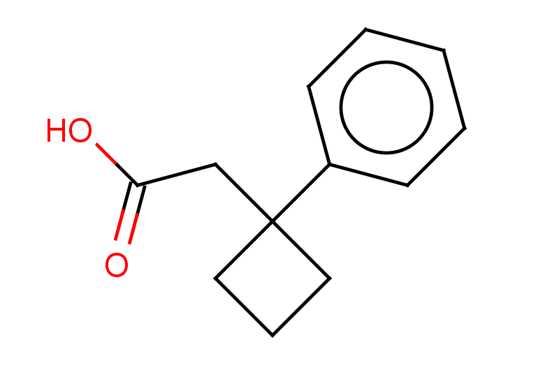 2-(1-phenylcyclobutyl)acetic acid