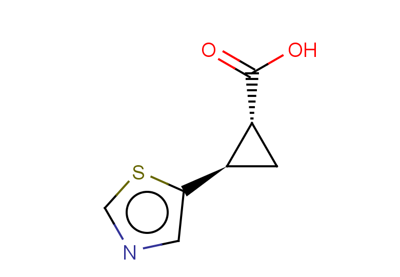 rac-(1R,2R)-2-(1,3-thiazol-5-yl)cyclopropane-1-carboxylic acid, trans