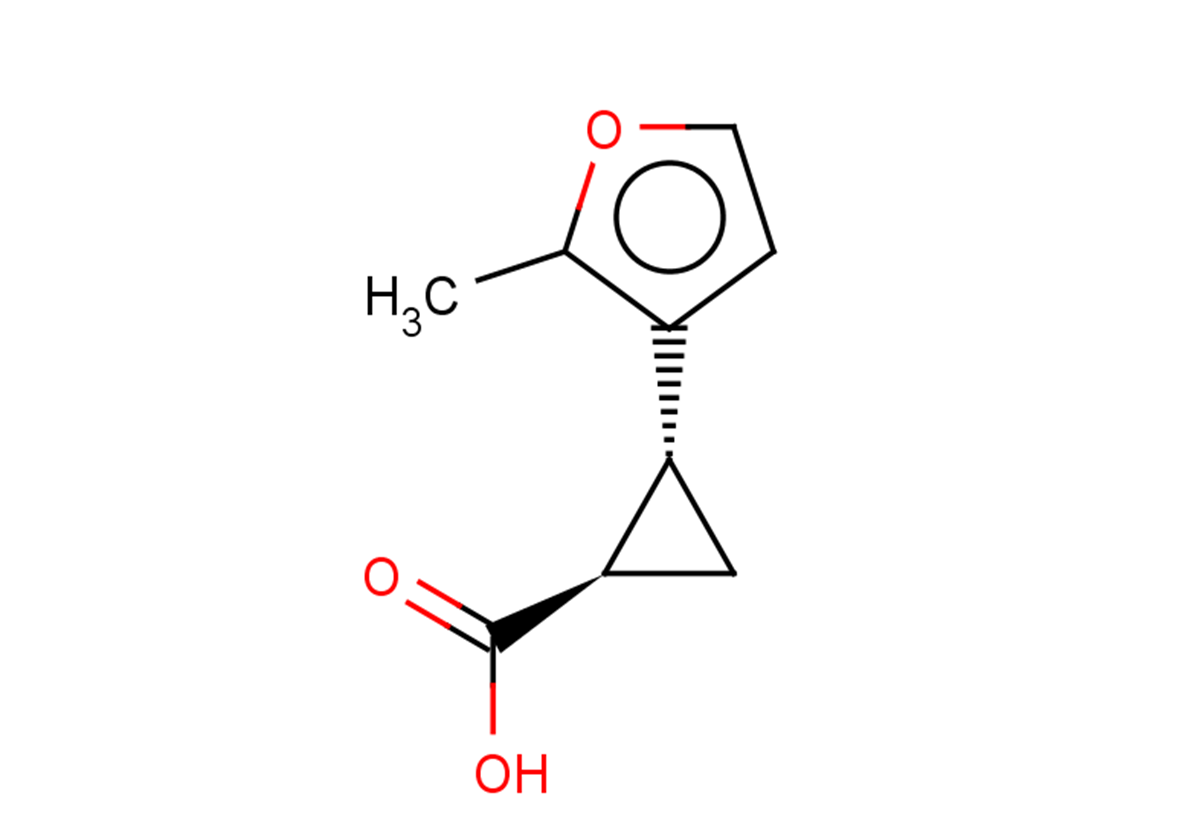 rac-(1R,2R)-2-(2-methylfuran-3-yl)cyclopropane-1-carboxylic acid, trans