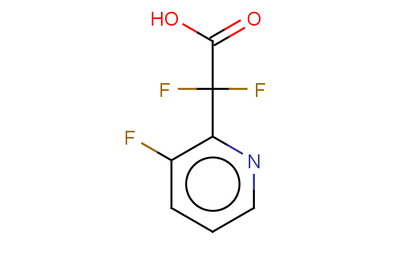2,2-difluoro-2-(3-fluoropyridin-2-yl)acetic acid
