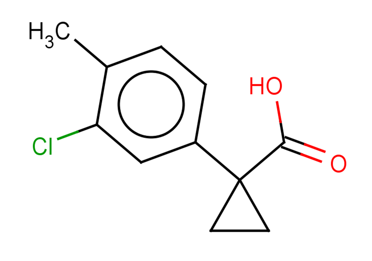 1-(3-chloro-4-methylphenyl)cyclopropane-1-carboxylic acid
