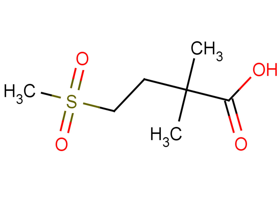 4-methanesulfonyl-2,2-dimethylbutanoic acid