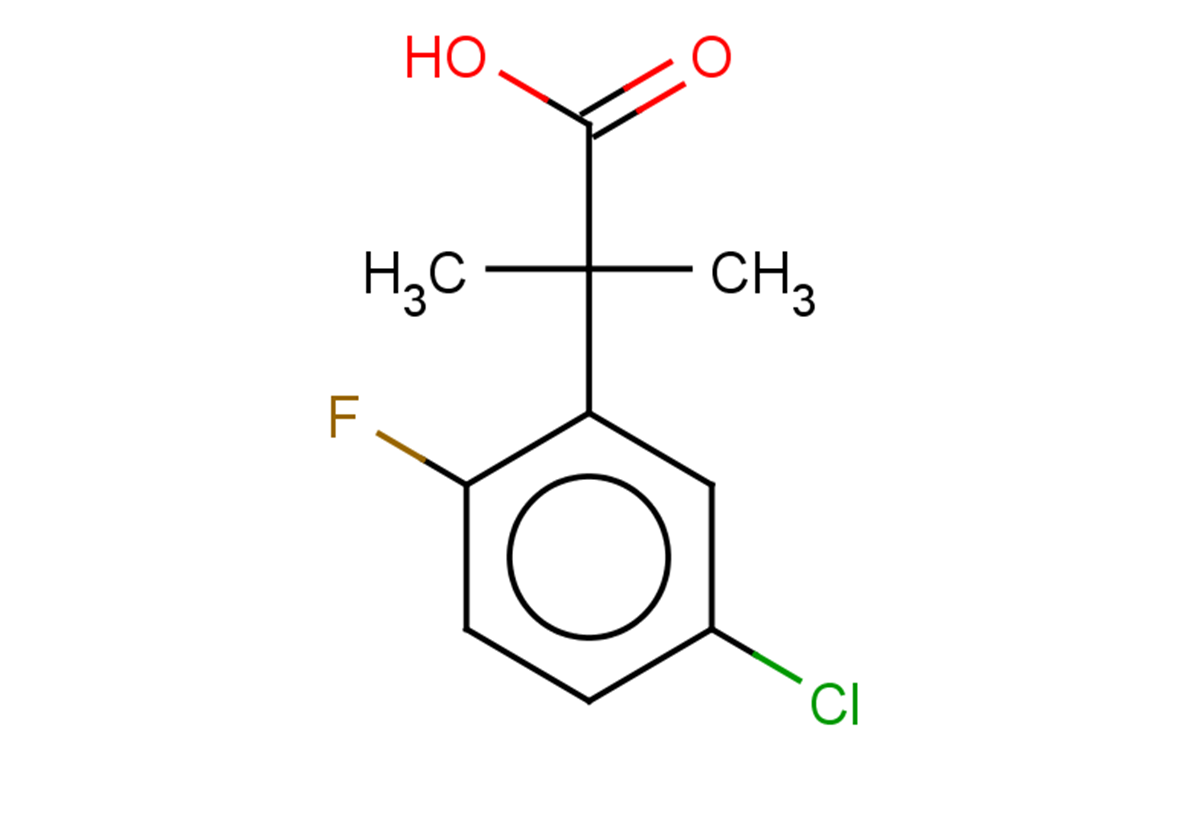 2-(5-chloro-2-fluorophenyl)-2-methylpropanoic acid