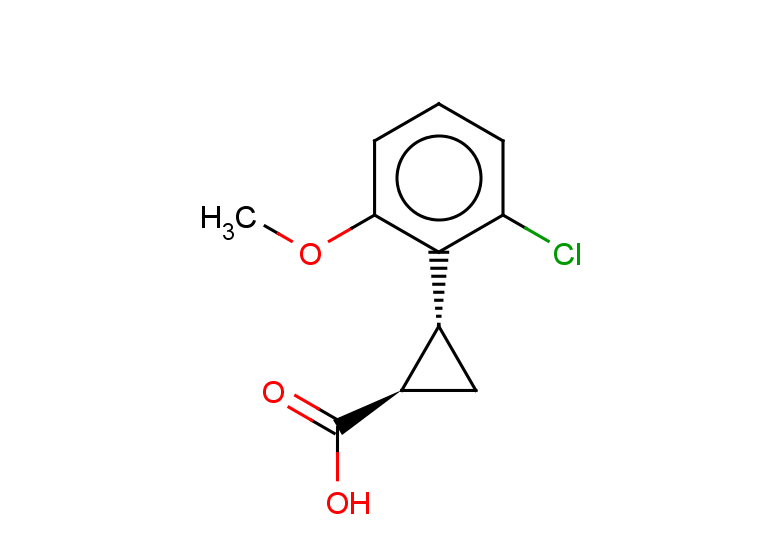 rac-(1R,2R)-2-(2-chloro-6-methoxyphenyl)cyclopropane-1-carboxylic acid, trans