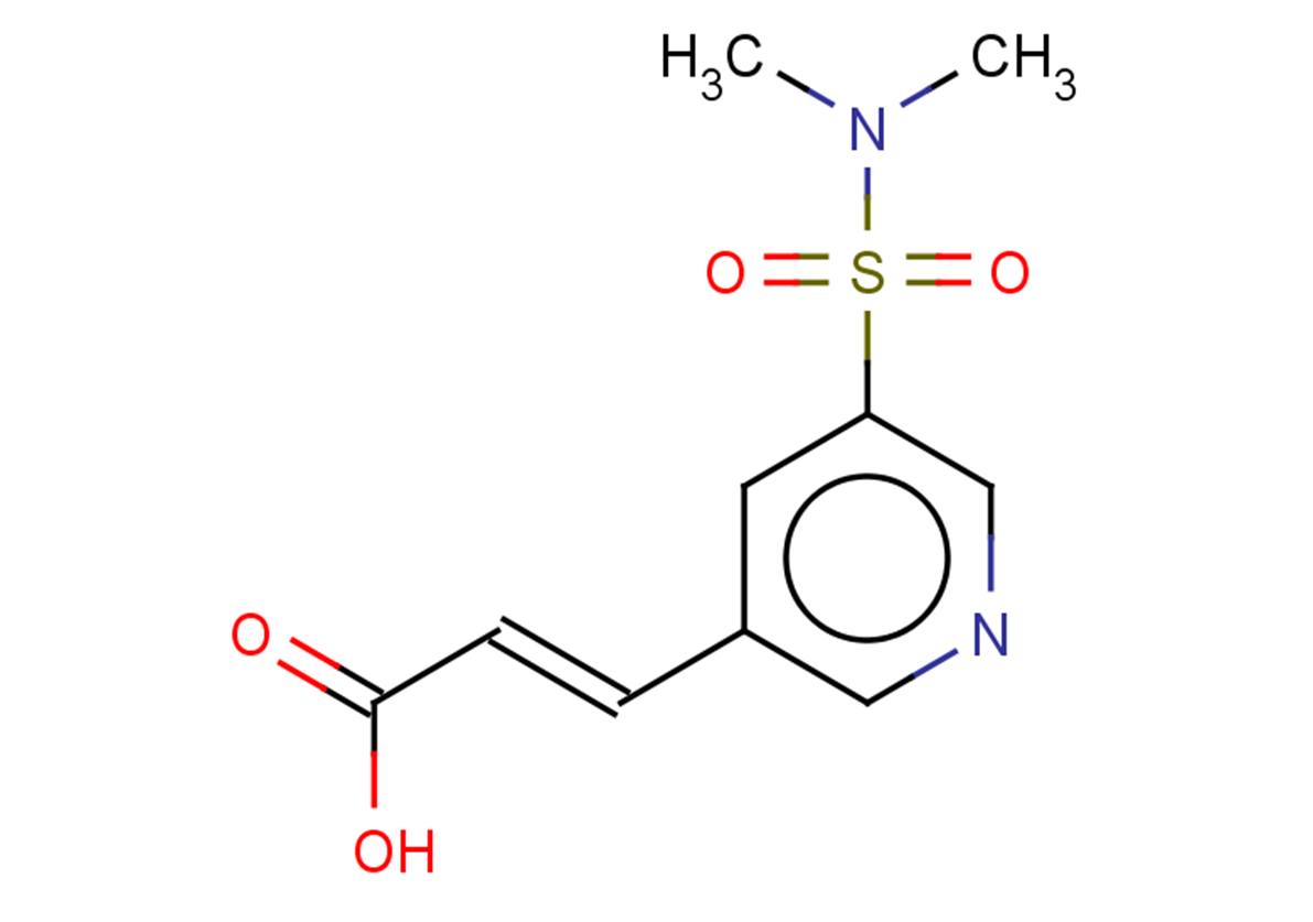 (2E)-3-[5-(dimethylsulfamoyl)pyridin-3-yl]prop-2-enoic acid