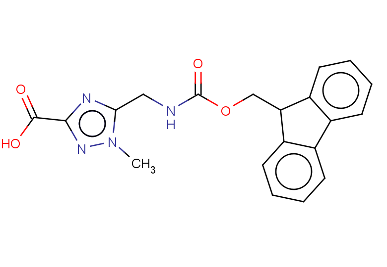 5-[({[(9H-fluoren-9-yl)methoxy]carbonyl}amino)methyl]-1-methyl-1H-1,2,4-triazole-3-carboxylic acid