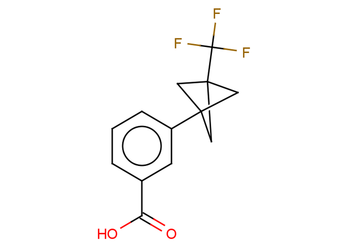 3-[3-(trifluoromethyl)bicyclo[1.1.1]pentan-1-yl]benzoic acid