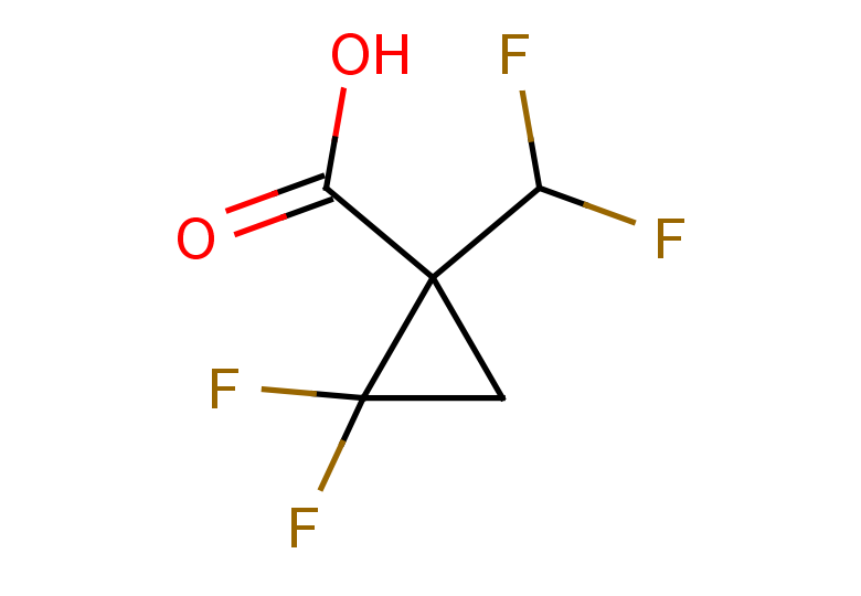 1-(difluoromethyl)-2,2-difluorocyclopropane-1-carboxylic acid