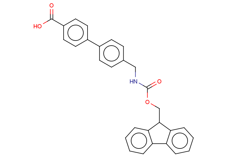 4-{4-[({[(9H-fluoren-9-yl)methoxy]carbonyl}amino)methyl]phenyl}benzoic acid
