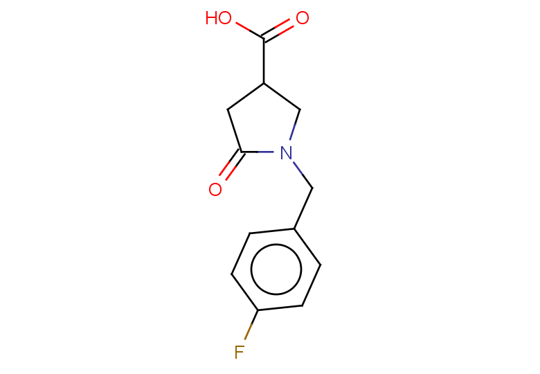 1-[(4-fluorophenyl)methyl]-5-oxopyrrolidine-3-carboxylic acid