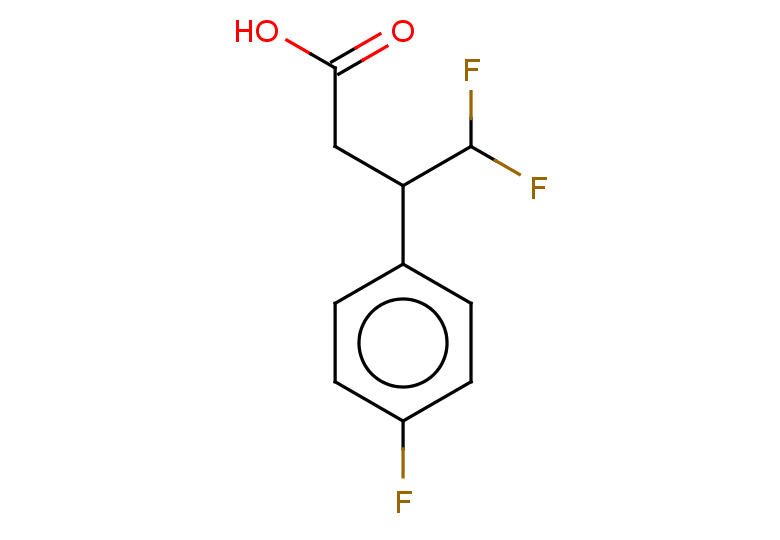 4,4-difluoro-3-(4-fluorophenyl)butanoic acid