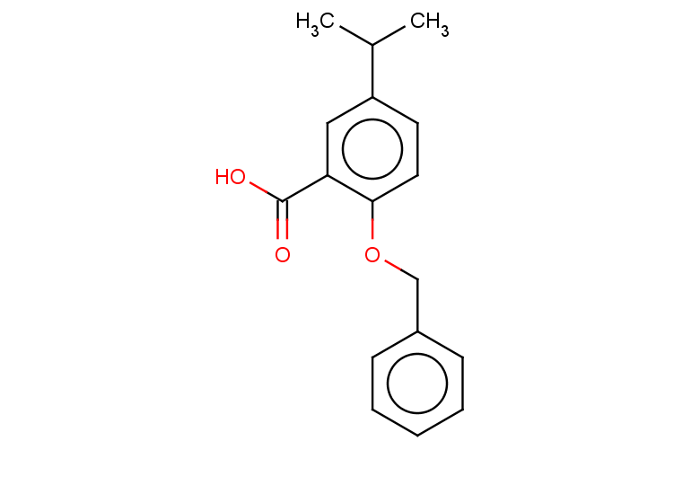 2-(benzyloxy)-5-isopropylbenzoic acid