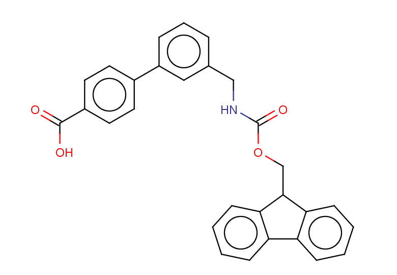 4-{3-[({[(9H-fluoren-9-yl)methoxy]carbonyl}amino)methyl]phenyl}benzoic acid