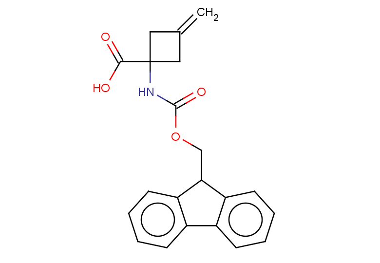 1-({[(9H-fluoren-9-yl)methoxy]carbonyl}amino)-3-methylidenecyclobutane-1-carboxylic acid