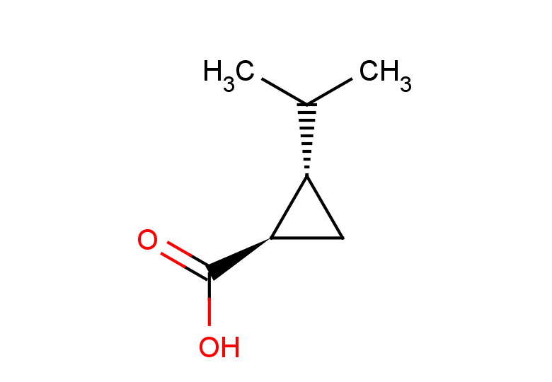 rac-(1R,2S)-2-(propan-2-yl)cyclopropane-1-carboxylic acid, trans