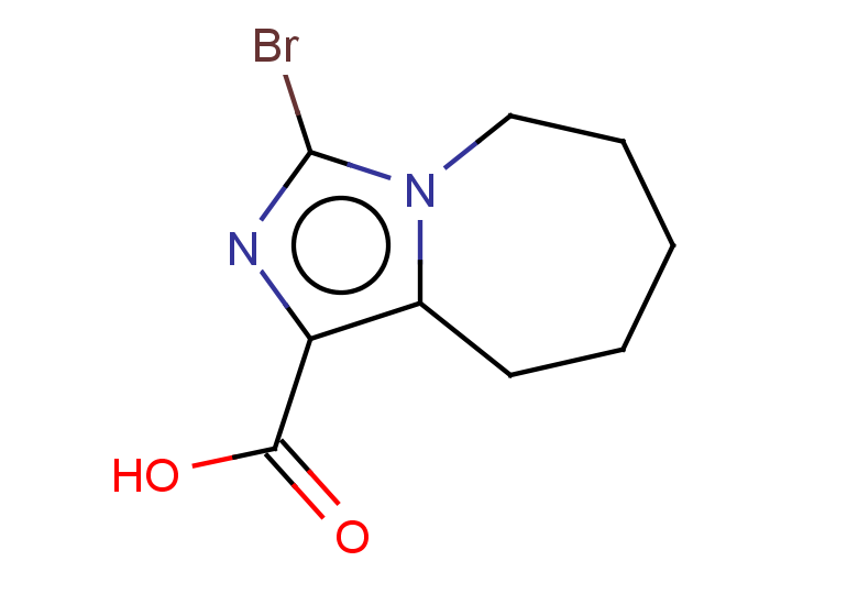 3-bromo-5H,6H,7H,8H,9H-imidazo[1,5-a]azepine-1-carboxylic acid
