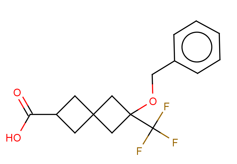 6-(benzyloxy)-6-(trifluoromethyl)spiro[3.3]heptane-2-carboxylic acid