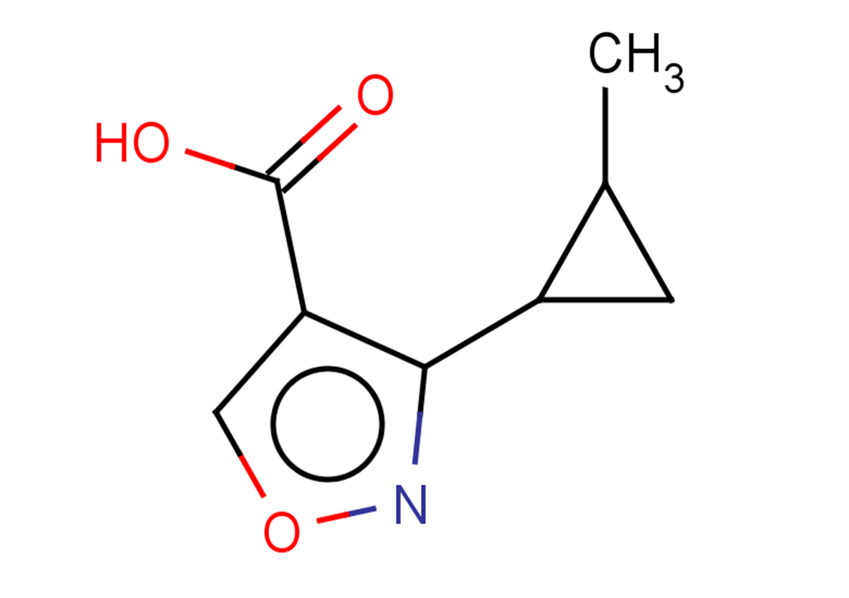 3-(2-methylcyclopropyl)-1,2-oxazole-4-carboxylic acid