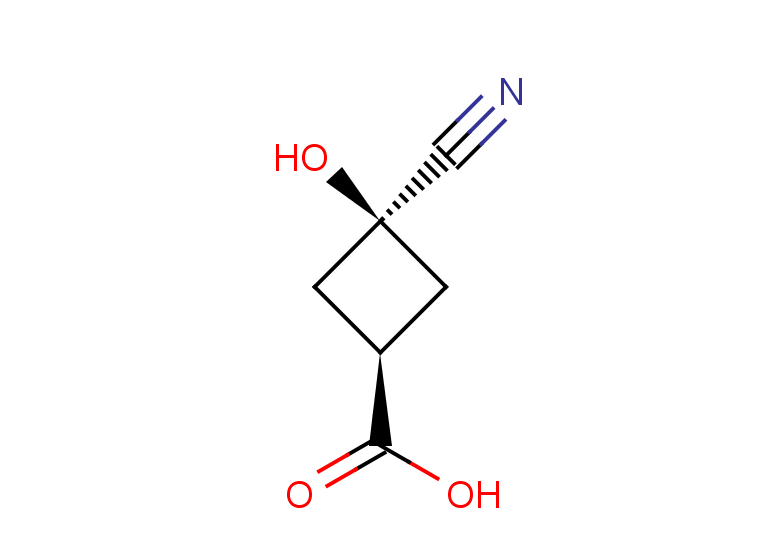 rac-(1s,3s)-3-cyano-3-hydroxycyclobutane-1-carboxylic acid