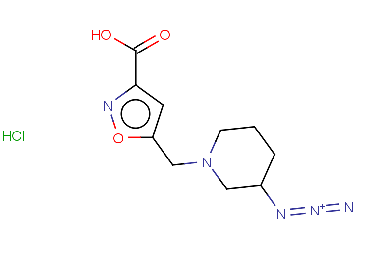 5-[(3-azidopiperidin-1-yl)methyl]-1,2-oxazole-3-carboxylic acid hydrochloride